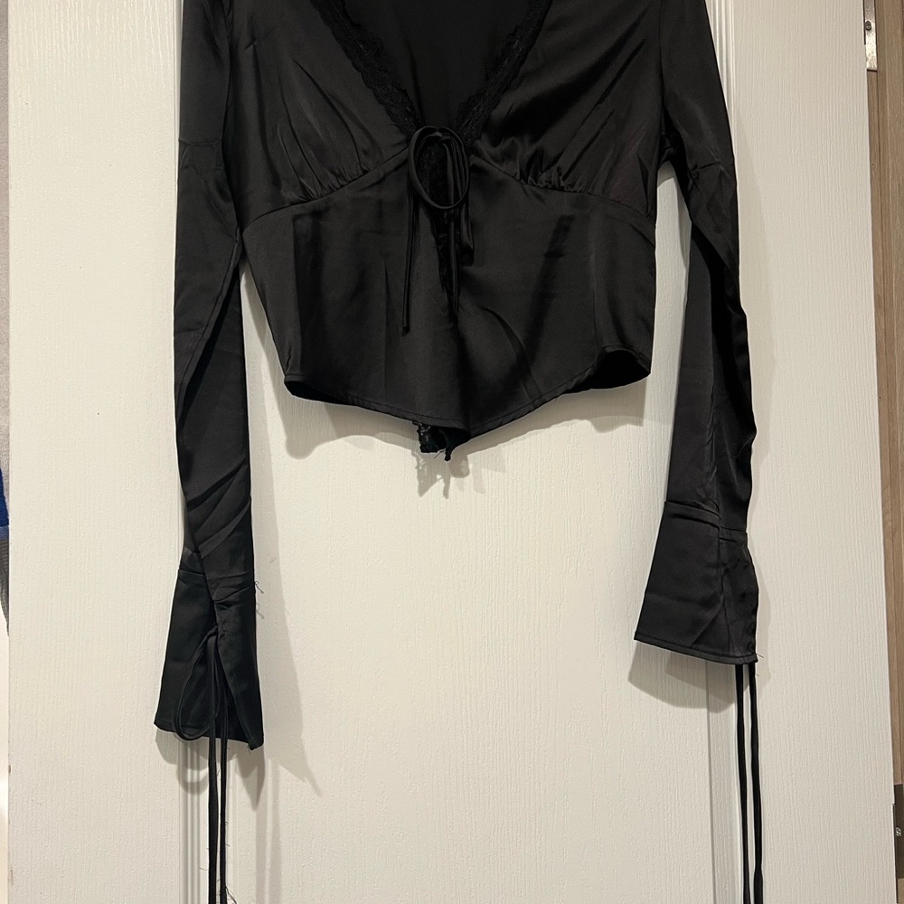 Elegant Black Women's Top
